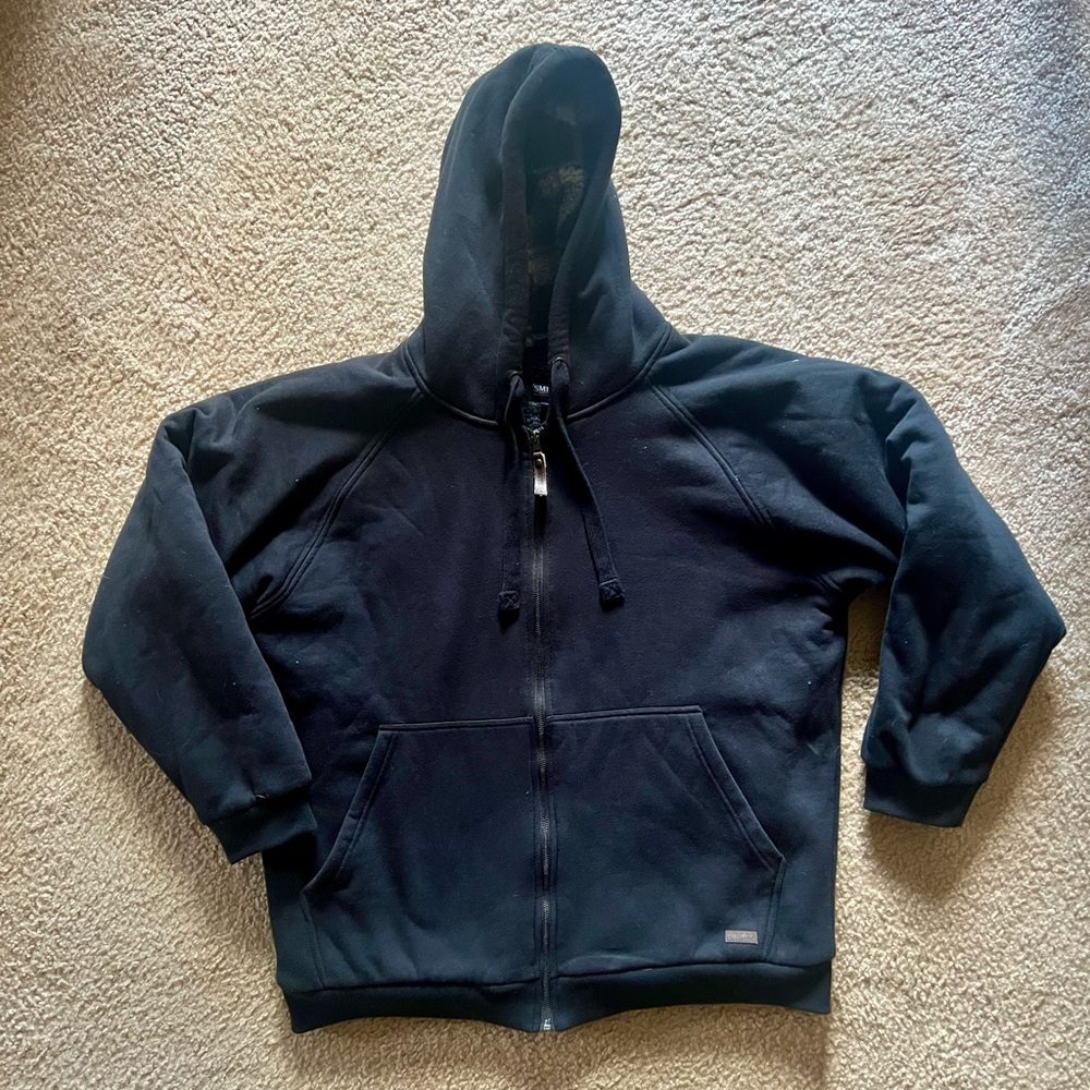SMITH’S Workwear Men’s XL Black Hooded Jacket